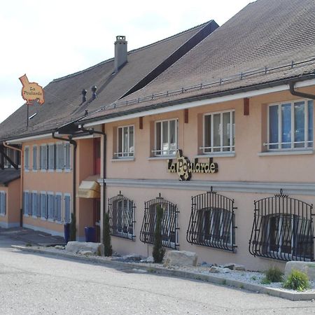 Motel - Hotel La Poularde Romont Екстериор снимка